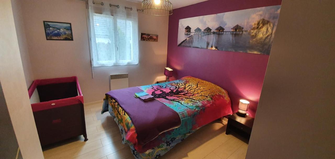 2 Vraies Chambres Privees Au Calme Dans Villa De Campagne Plain-Pied 105M2 Avec Piscine A Montfaucon Montfaucon  Eksteriør billede
